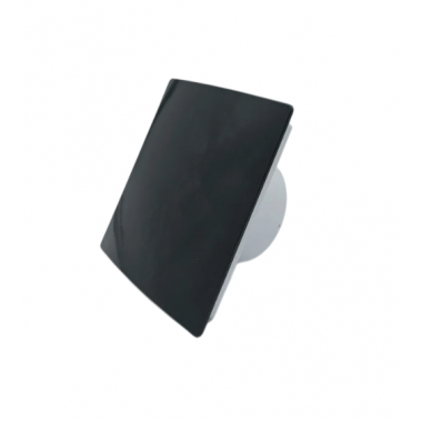 Вентилятор в сборе с обратным клапаном чёрный ВИЕНТО LUNA SF 100К-black 
